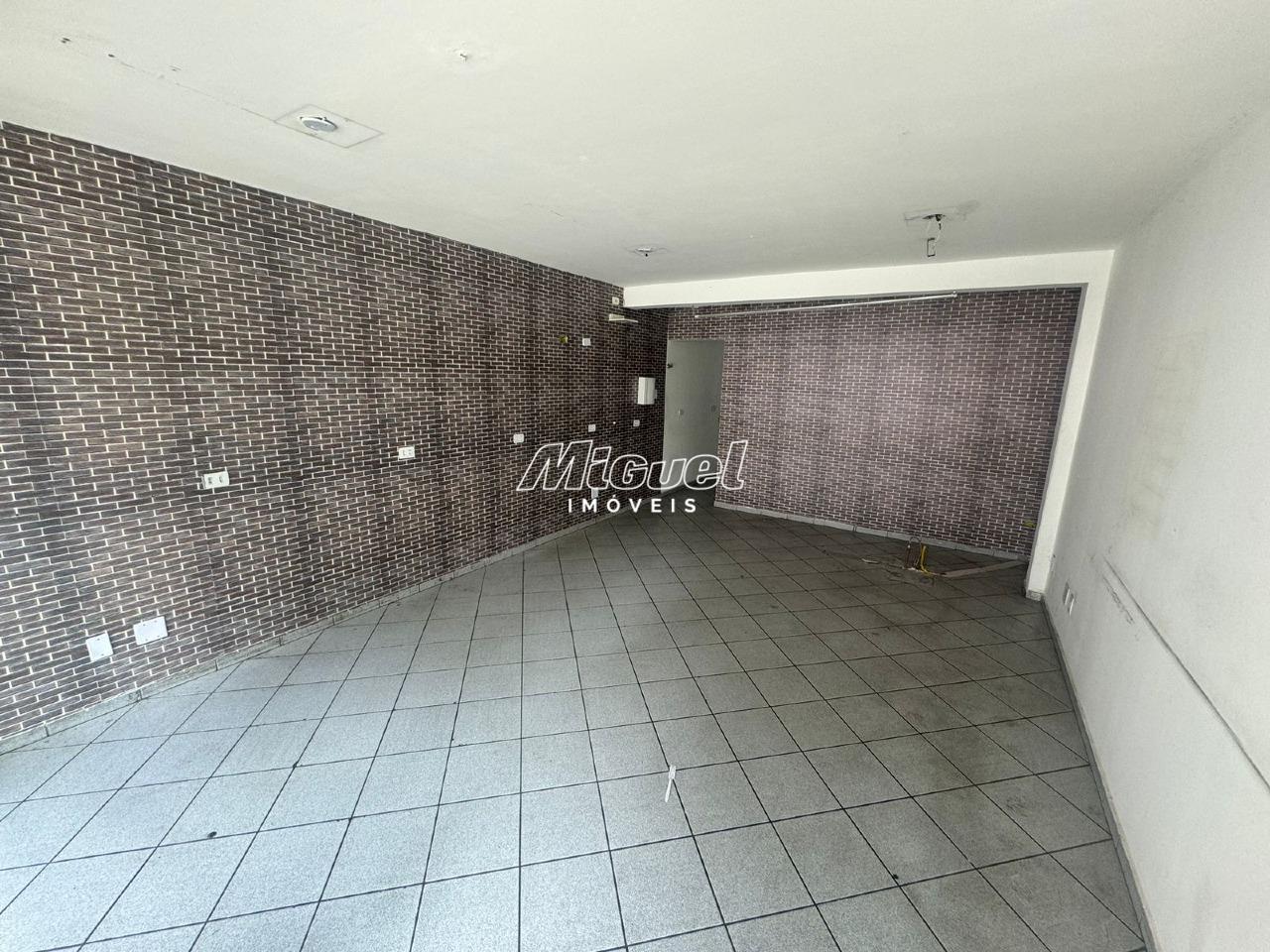 Salão Comercial, para aluguel, Centro - - Piracicaba/SP: 