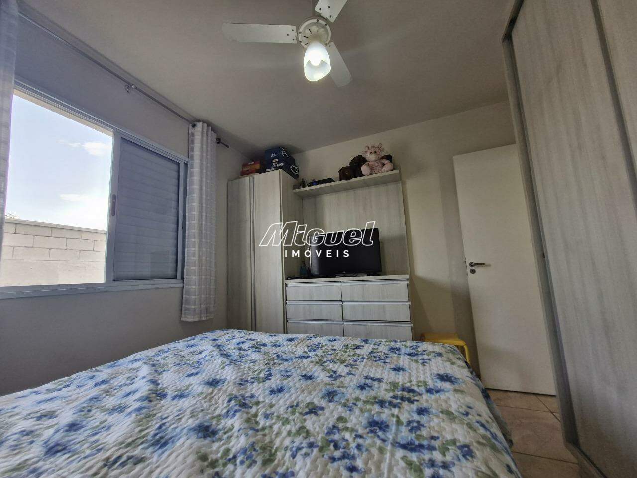 Apartamento, à venda, Glebas Califórnia - 2 quartos Condomínio Villaggio Di Toscana II - Piracicaba/SP: 