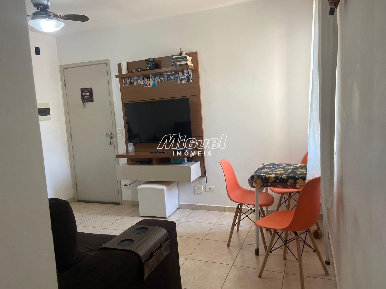 Apartamento, à venda, Dois Córregos - Piracicaba 2 quartos Condomínio Residencial Del Giardino II: 