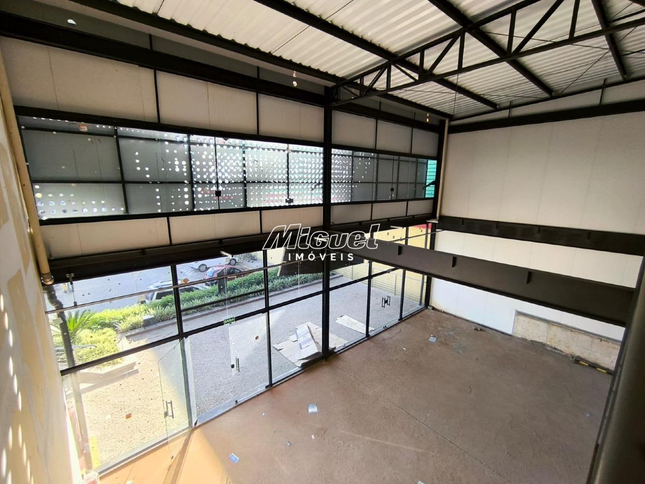 Salão Comercial, para aluguel, Vila Independência - - Piracicaba/SP: