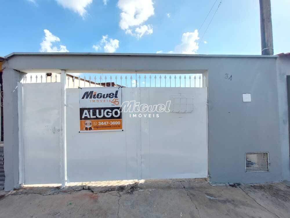 Casa, para aluguel, Jardim São Jorge - 2 quartos - Piracicaba/SP: 