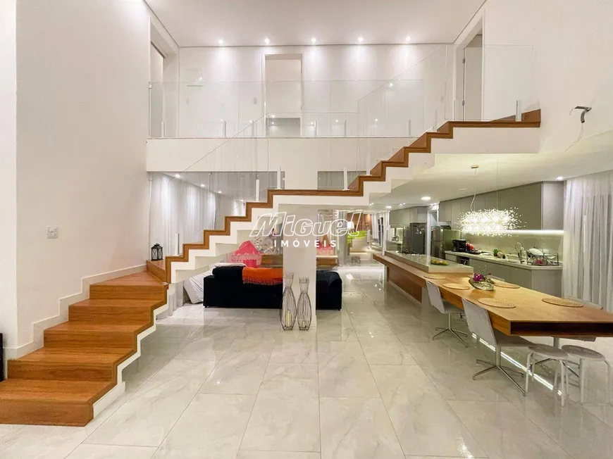 Casa em Condomínio, à venda, Taquaral - 3 quartos Condomínio Park Unimep Taquaral - Piracicaba/SP: 