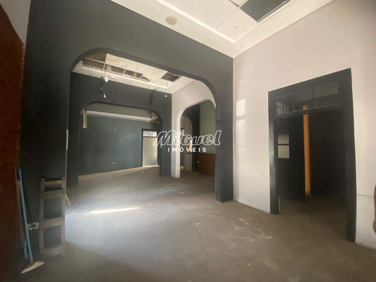 Salão Comercial, para aluguel, Centro - - Piracicaba/SP: 