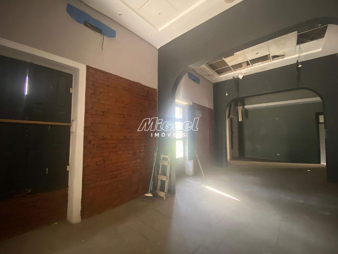 Salão Comercial, para aluguel, Centro - - Piracicaba/SP: 