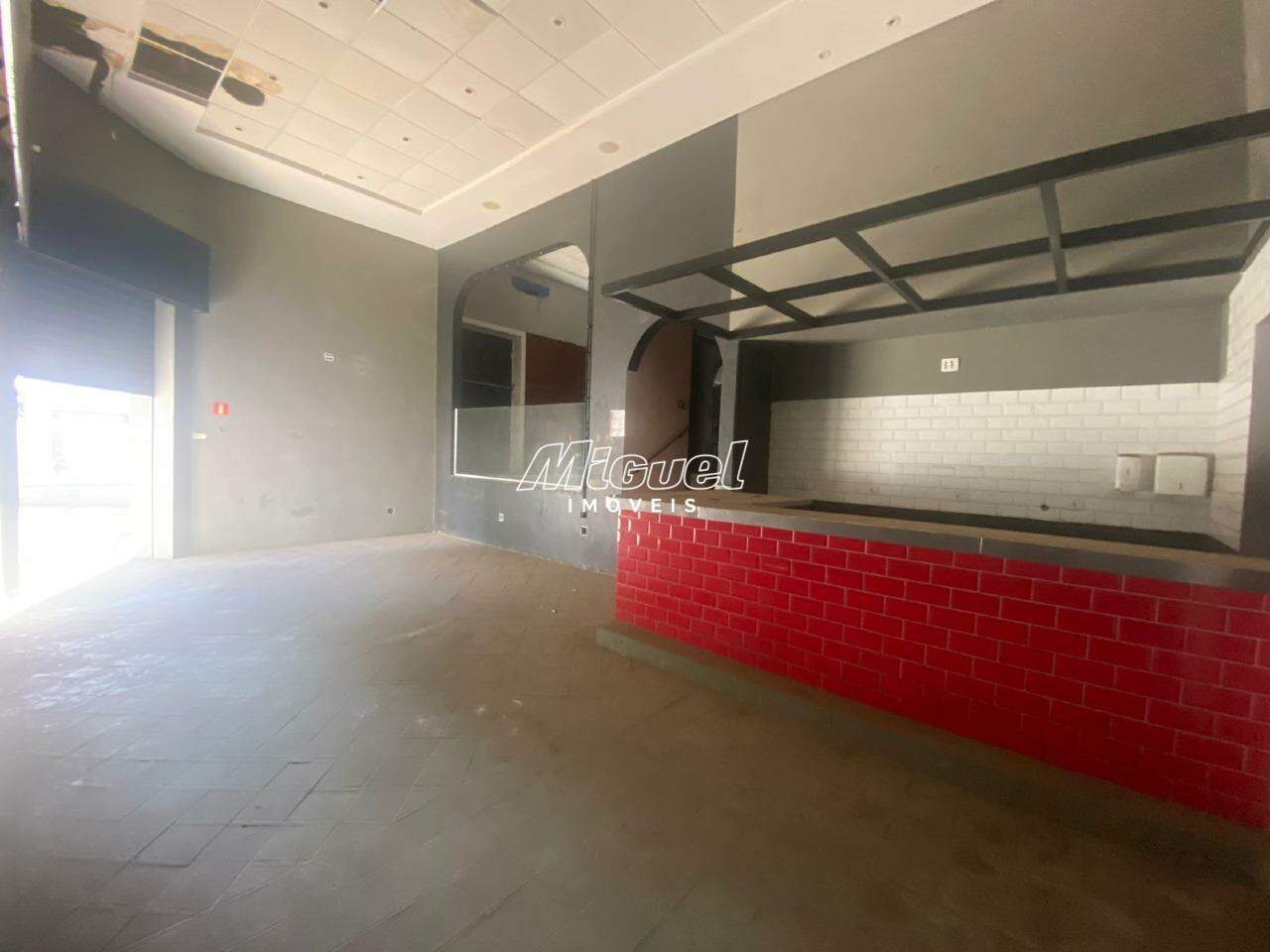 Salão Comercial, para aluguel, Centro - - Piracicaba/SP: 