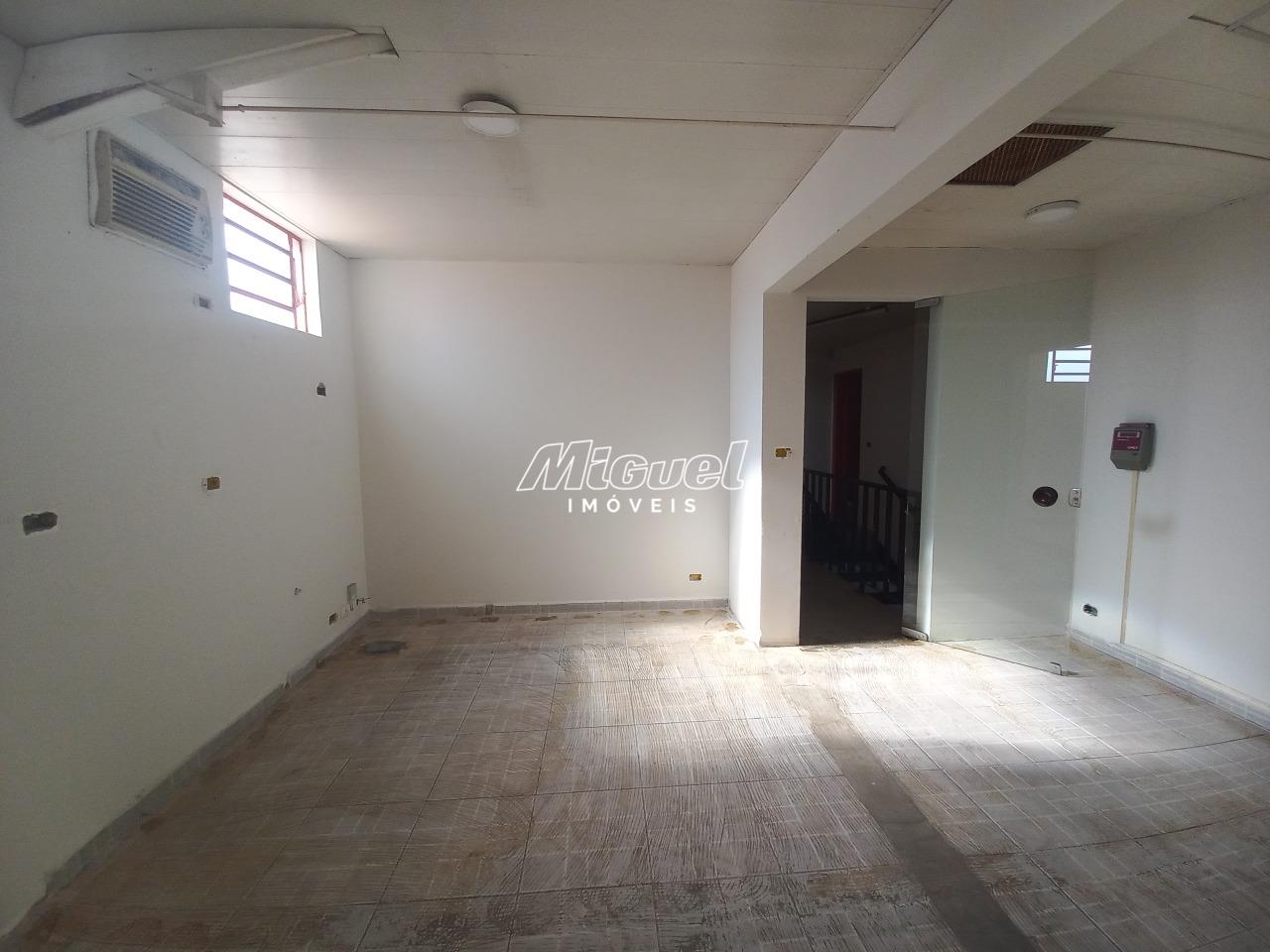 Salão Comercial, para aluguel, Cidade Alta - - Piracicaba/SP: 