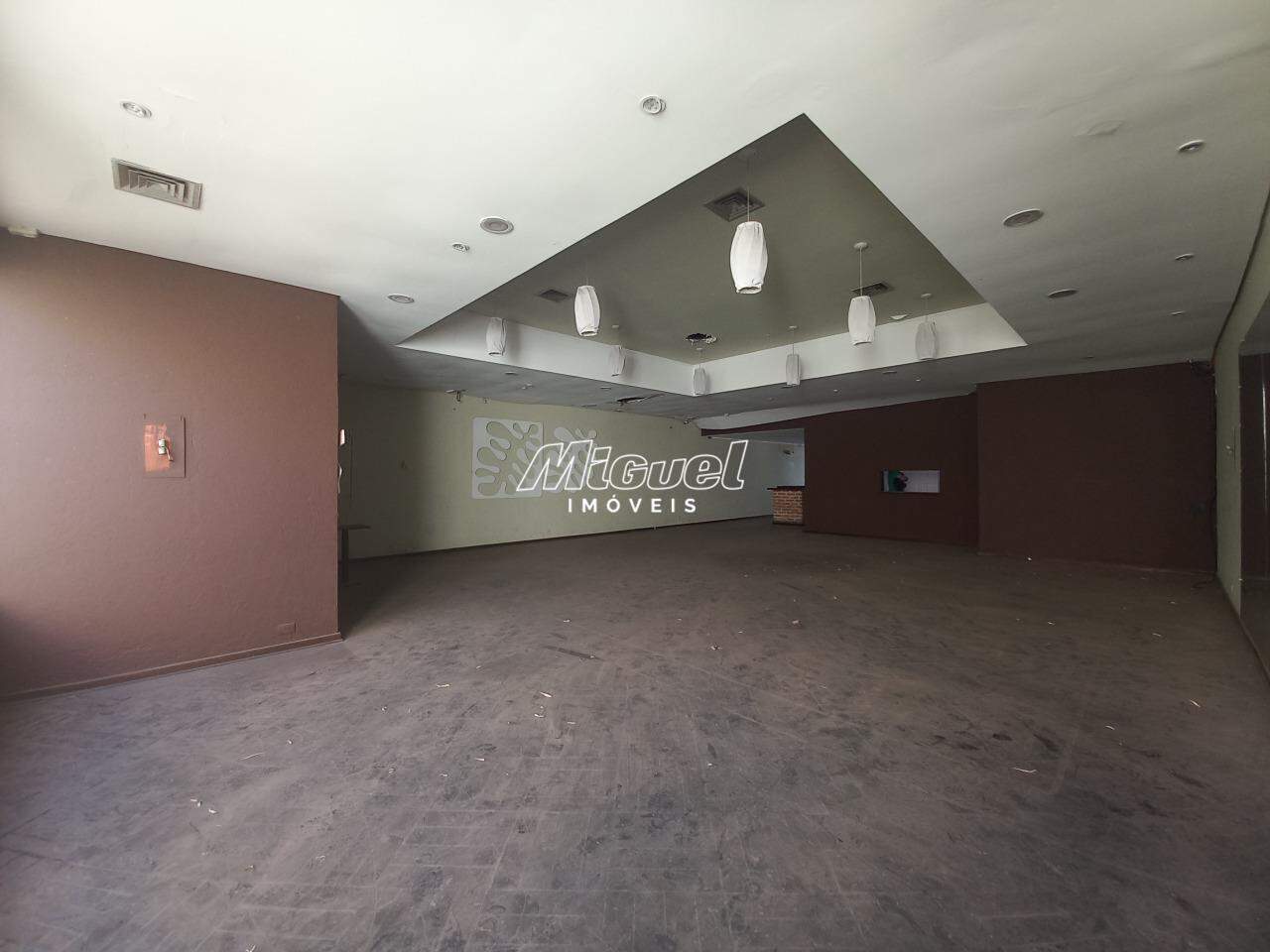 Salão Comercial, para aluguel, Cidade Alta - - Piracicaba/SP: 