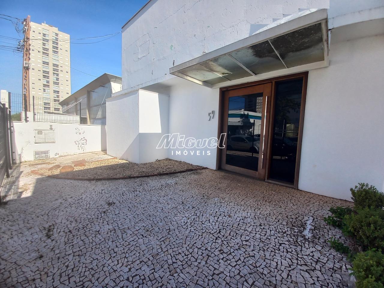 Salão Comercial, para aluguel, Cidade Alta - - Piracicaba/SP: 