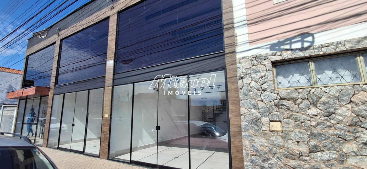 Salão Comercial, para aluguel, Paulicéia - - Piracicaba/SP: 