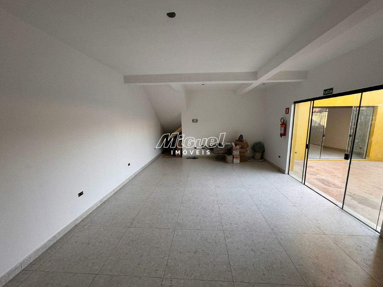 Salão Comercial, para aluguel, Residencial Serra Verde - - Piracicaba/SP: 