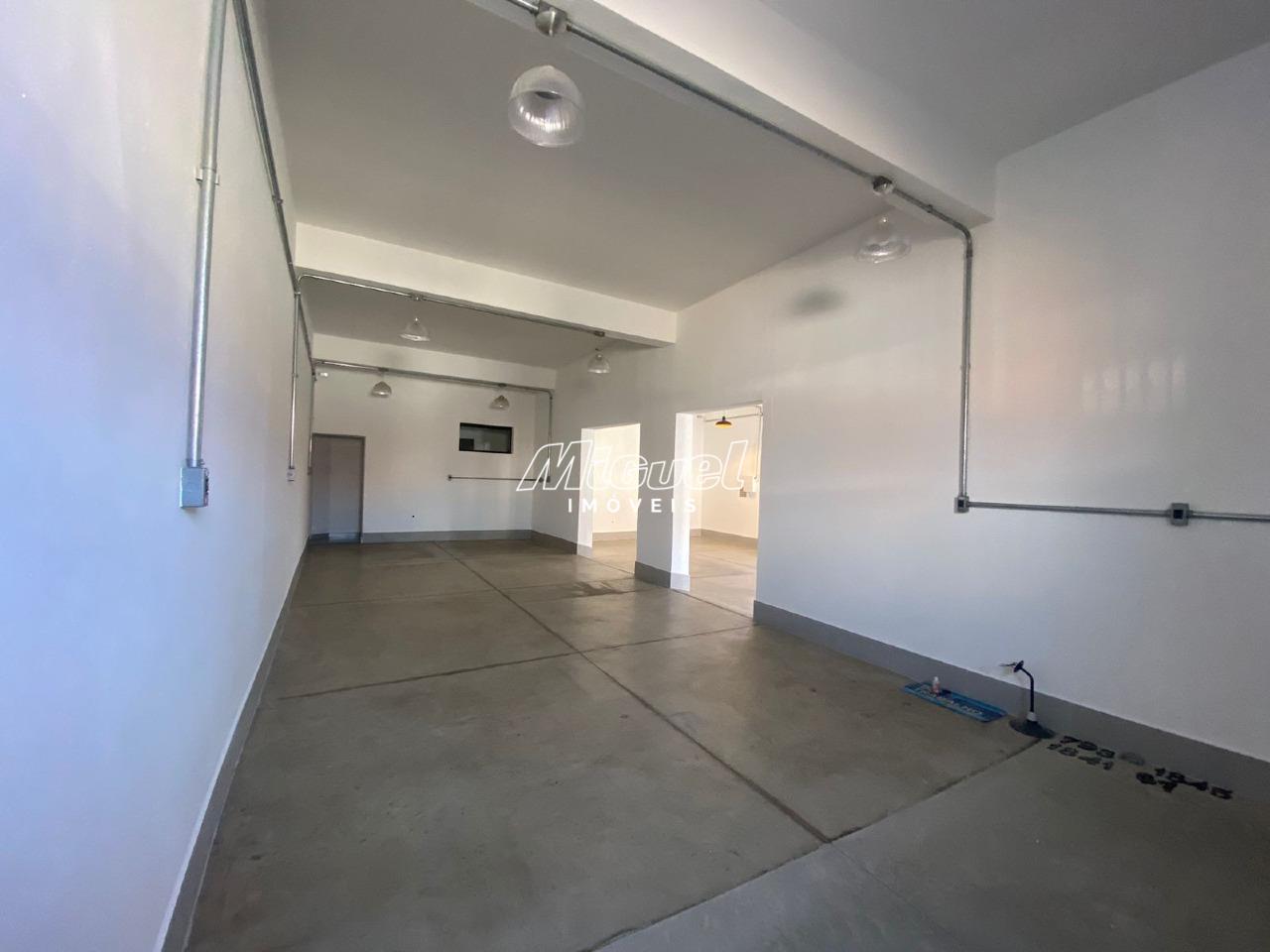 Salão Comercial, para aluguel, Vila Independência - - Piracicaba/SP: 