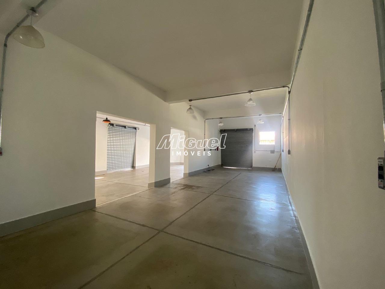 Salão Comercial, para aluguel, Vila Independência - - Piracicaba/SP: 