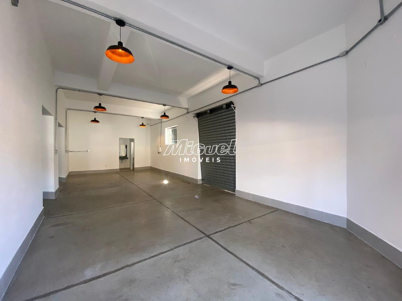 Salão Comercial, para aluguel, Vila Independência - - Piracicaba/SP: 