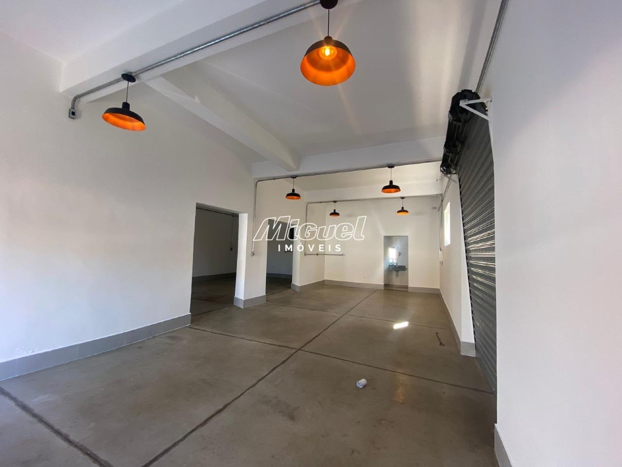 Salão Comercial, para aluguel, Vila Independência - - Piracicaba/SP: 