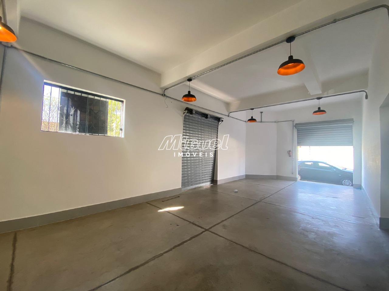 Salão Comercial, para aluguel, Vila Independência - - Piracicaba/SP: 