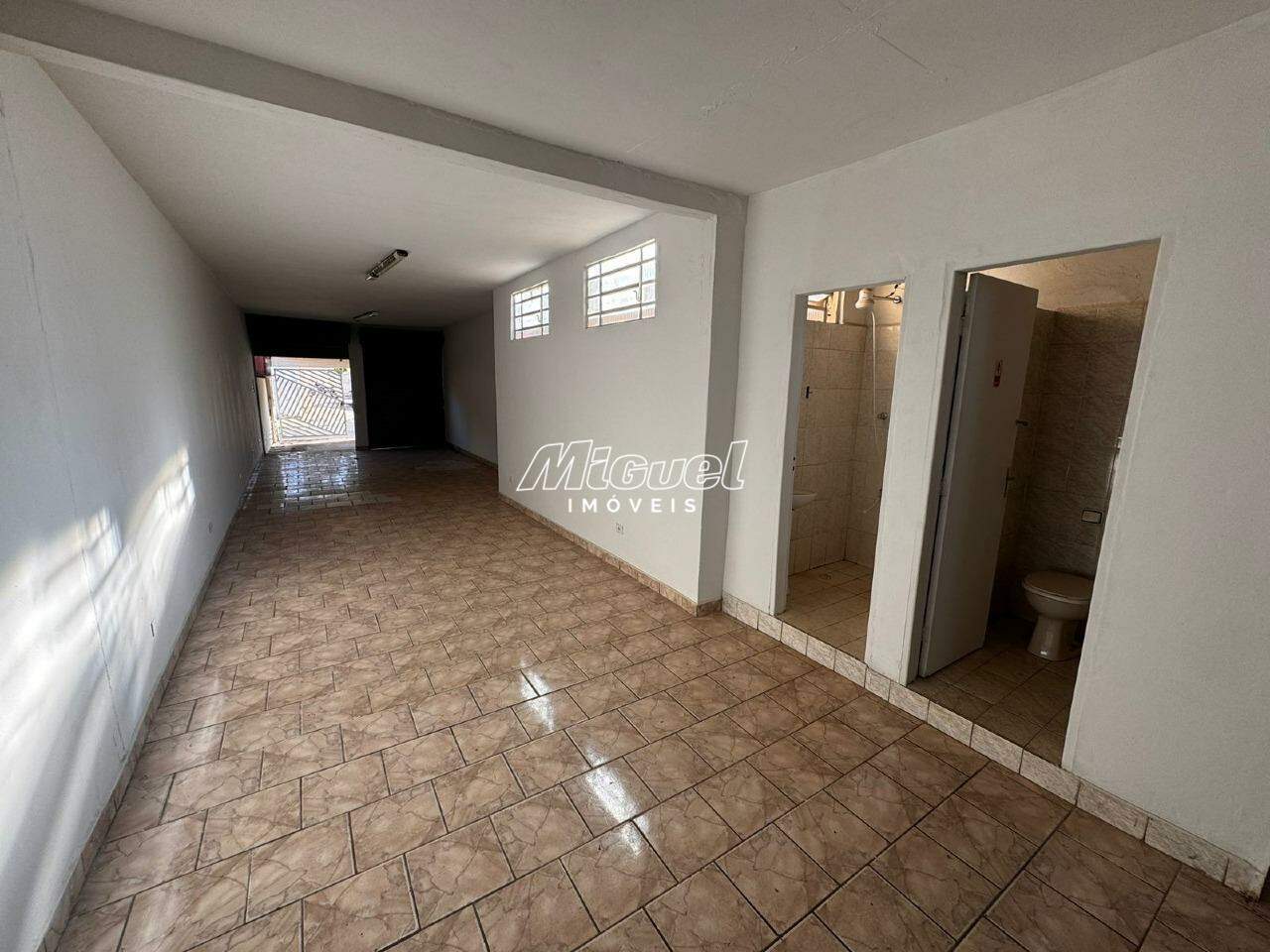 Salão Comercial, para aluguel, Nova América - - Piracicaba/SP: 