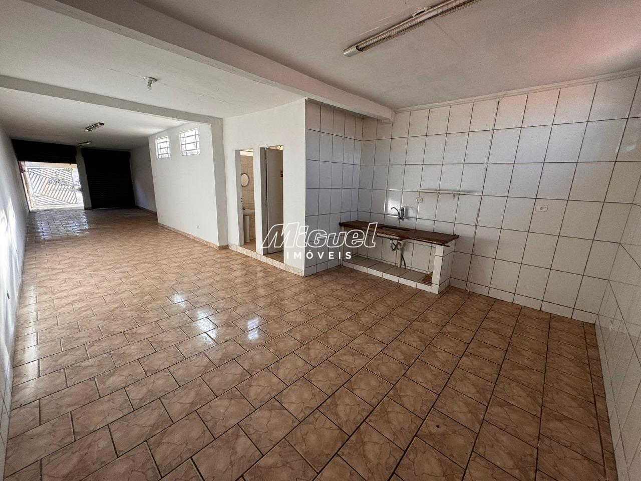 Salão Comercial, para aluguel, Nova América - - Piracicaba/SP: 