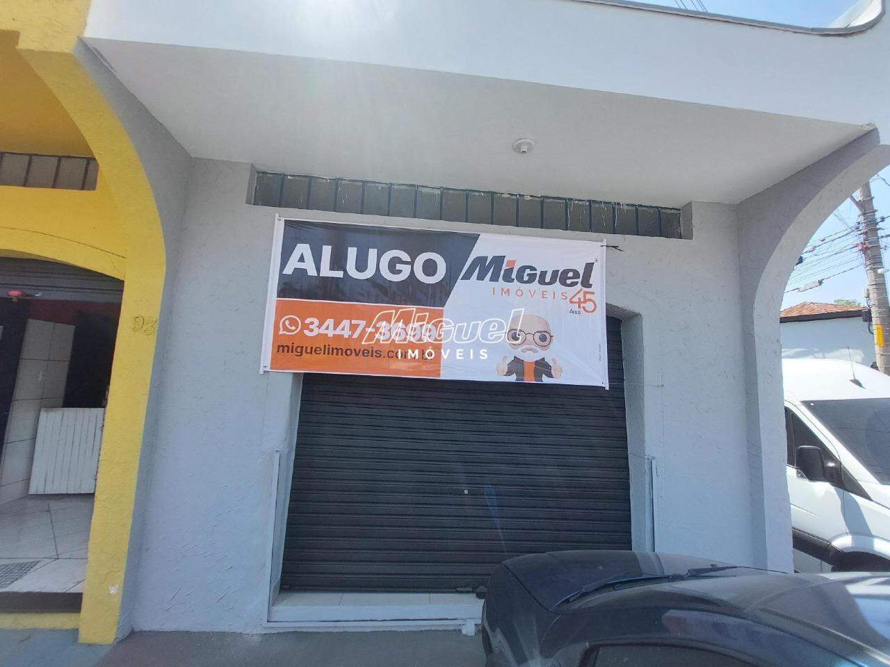 Salão Comercial, para aluguel, Centro - - Piracicaba/SP: 
