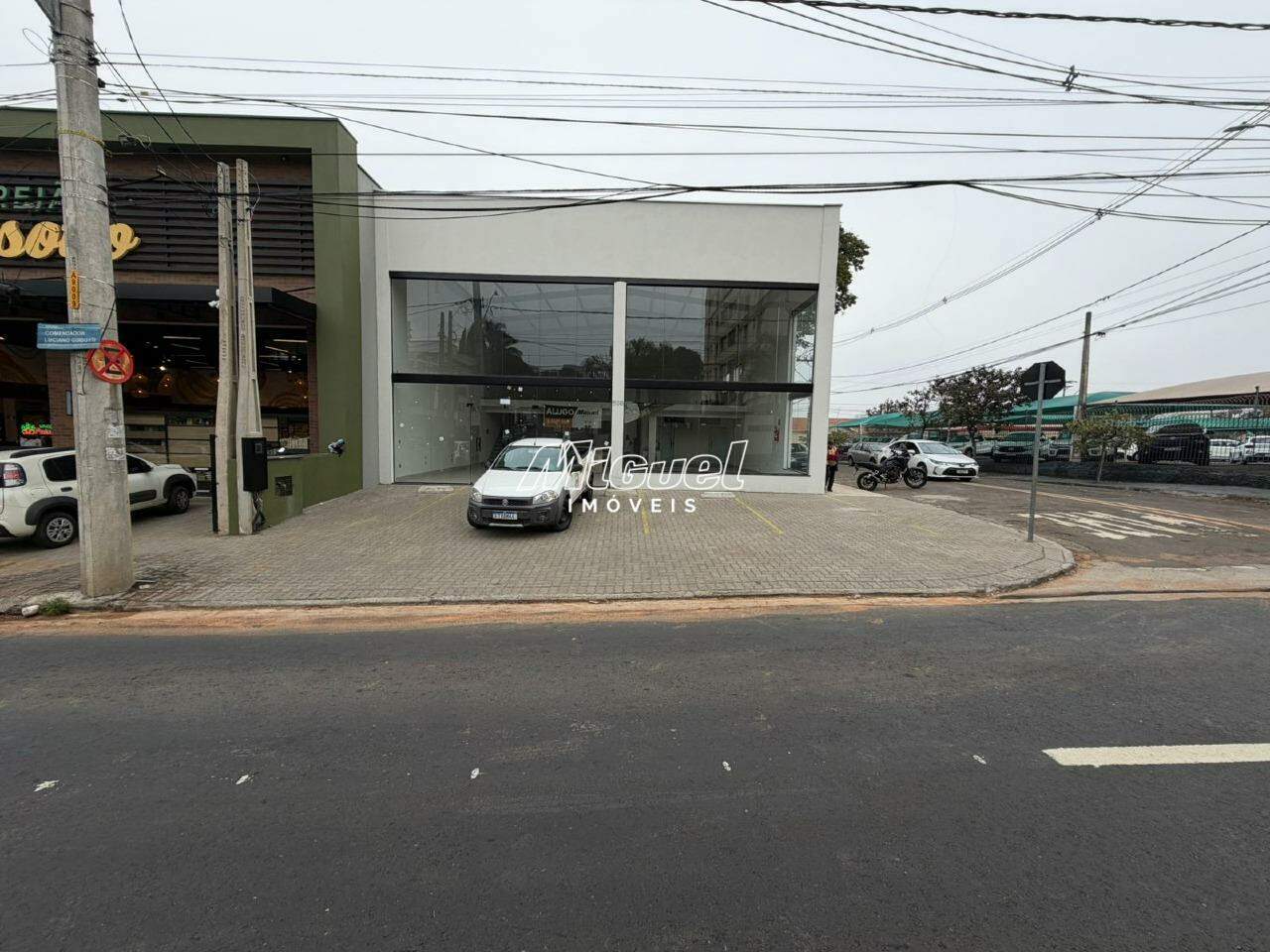 Salão Comercial, para aluguel, Higienópolis - - Piracicaba/SP: 