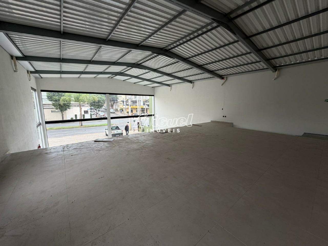 Salão Comercial, para aluguel, Higienópolis - - Piracicaba/SP: 
