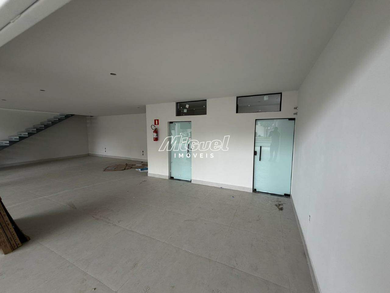 Salão Comercial, para aluguel, Higienópolis - - Piracicaba/SP: 