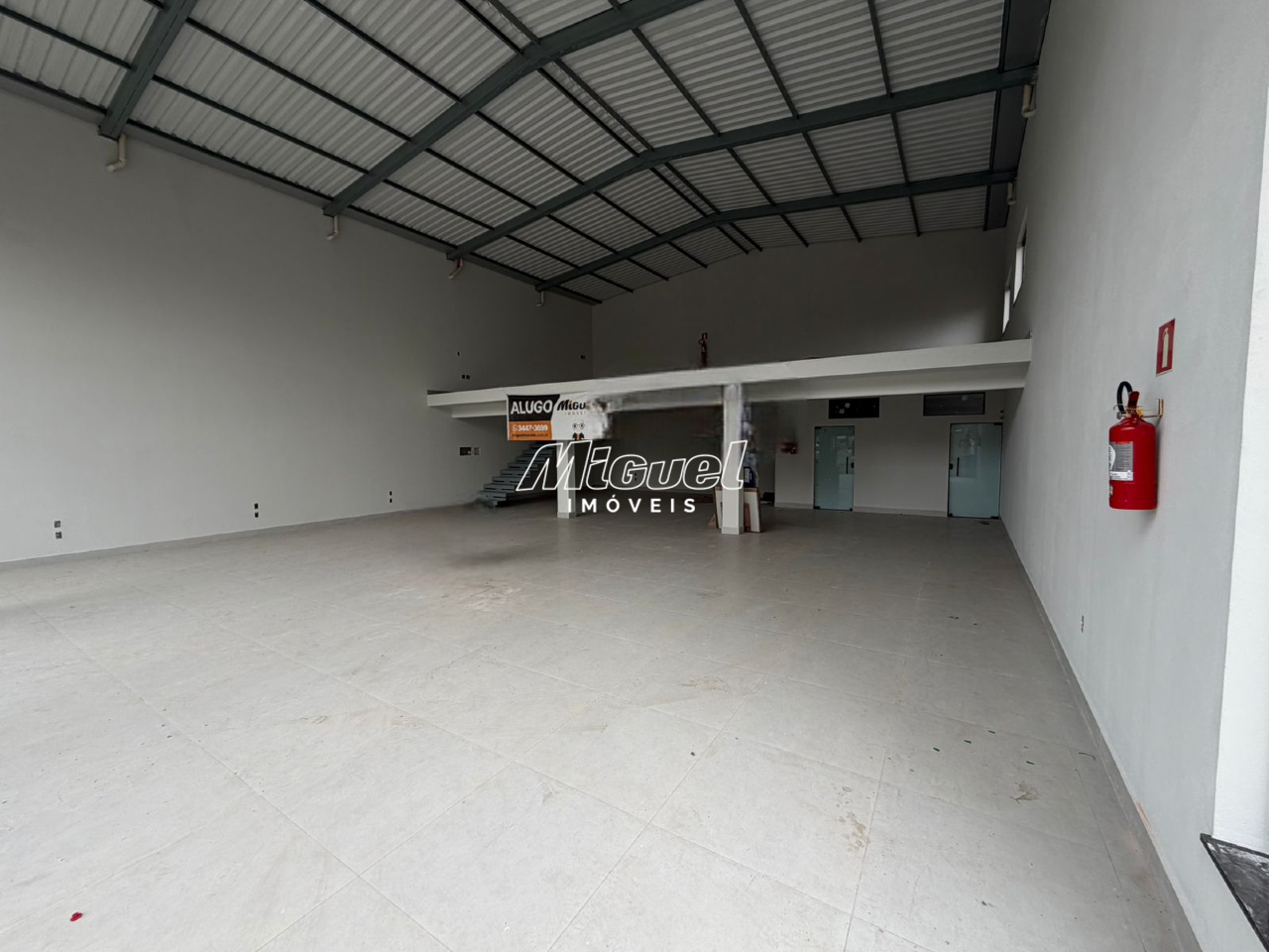 Salão Comercial, para aluguel, Higienópolis - - Piracicaba/SP: 