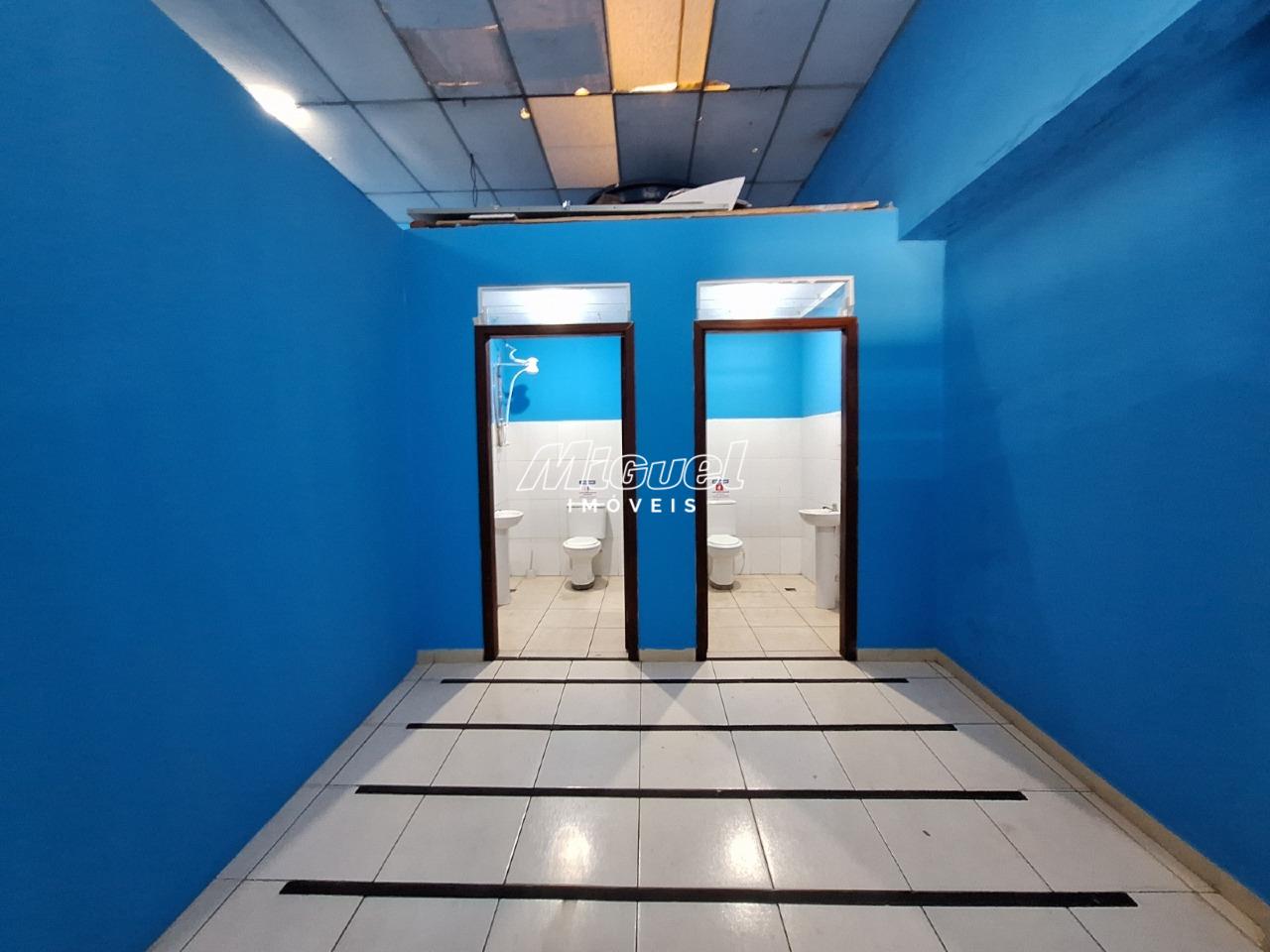 Salão Comercial, para aluguel, Centro - - Piracicaba/SP: 