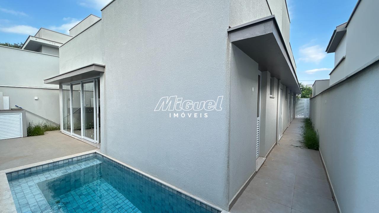 Casa em Condomínio, à venda, Santa Rosa - 3 quartos Residencial Villa D’Aquila - Piracicaba/SP: 