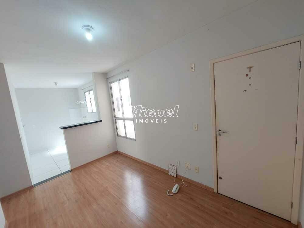 Apartamento, para aluguel, Jardim São Francisco - 2 quartos Condomínio Parque Piazza Venezia - Piracicaba/SP: 
