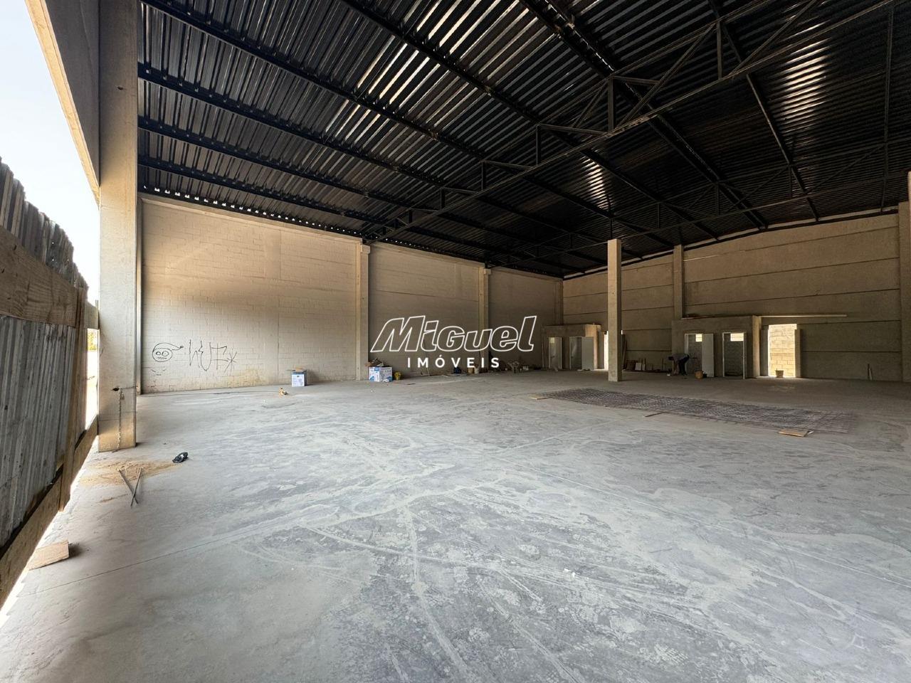 Galpão, para aluguel, Santa Terezinha - - Piracicaba/SP: 