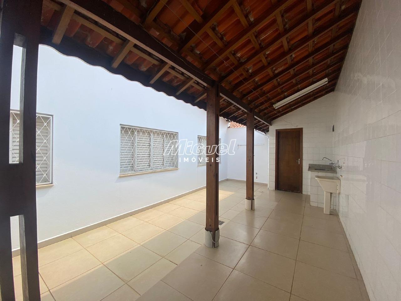 Casa, para aluguel, Jardim Elite - 3 quartos - Piracicaba/SP: 