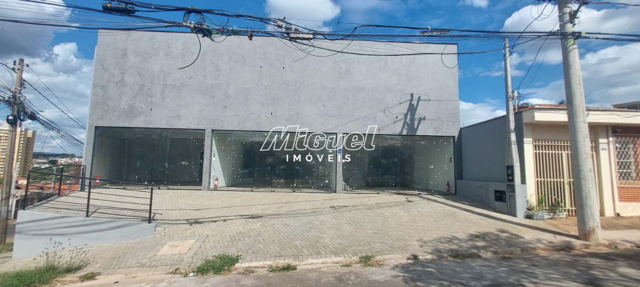 Salão Comercial, para aluguel, Vila Independência - - Piracicaba/SP: