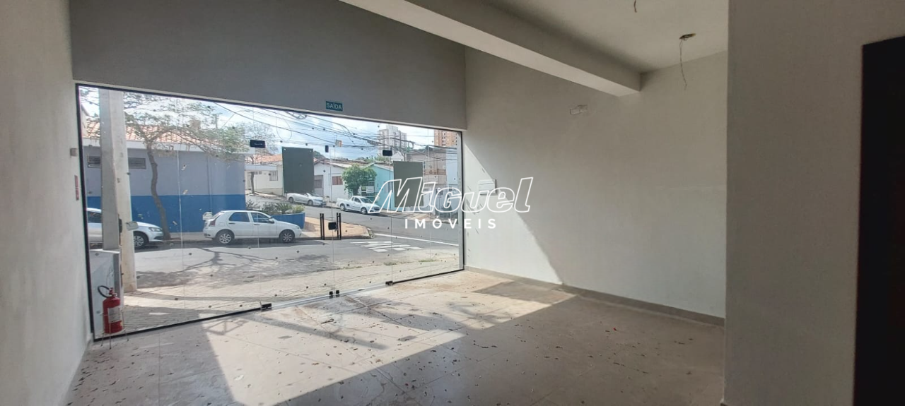 Salão Comercial, para aluguel, Vila Independência - - Piracicaba/SP: