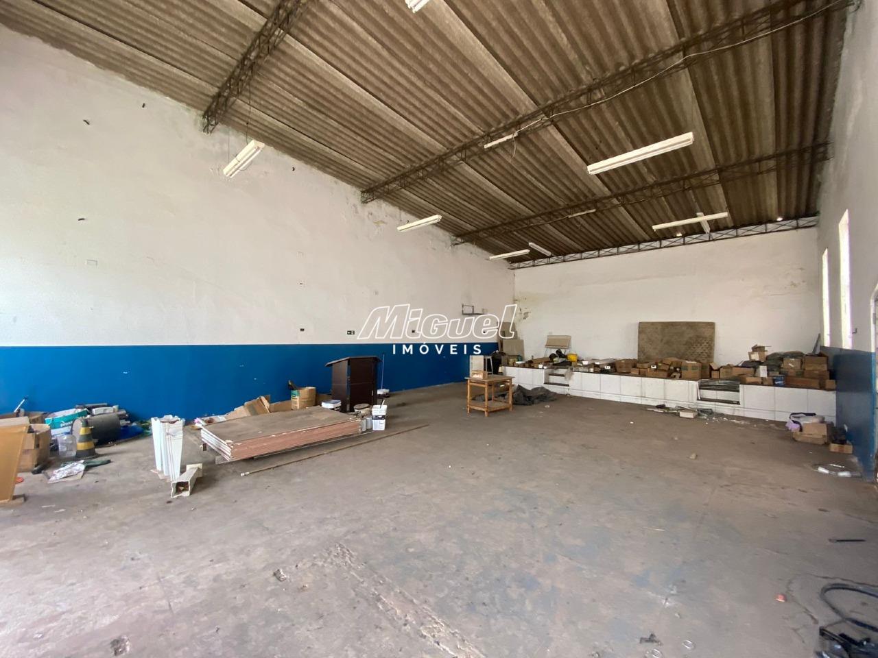 Salão Comercial, para aluguel, Santa Terezinha - - Piracicaba/SP: 