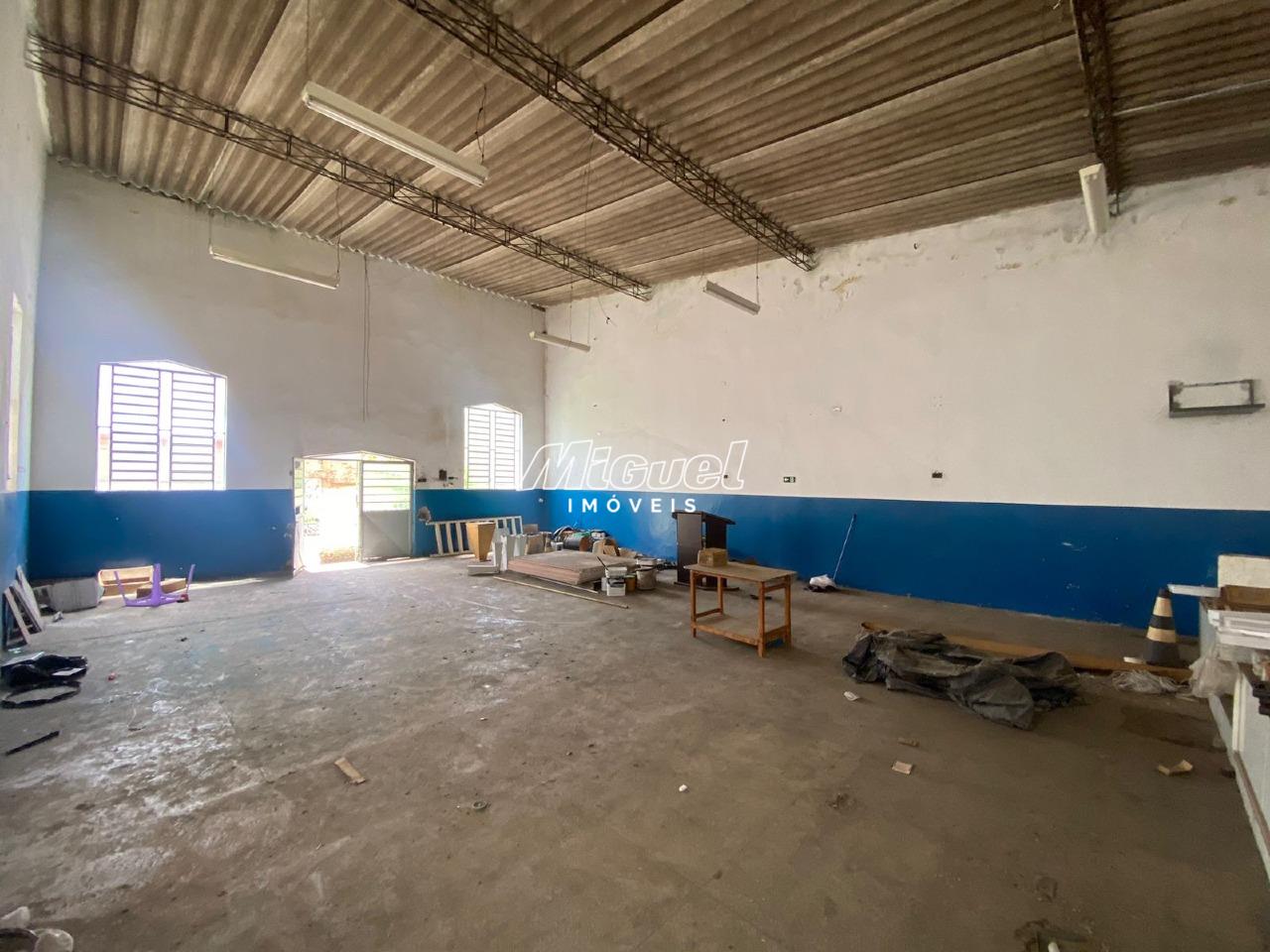 Salão Comercial, para aluguel, Santa Terezinha - - Piracicaba/SP: