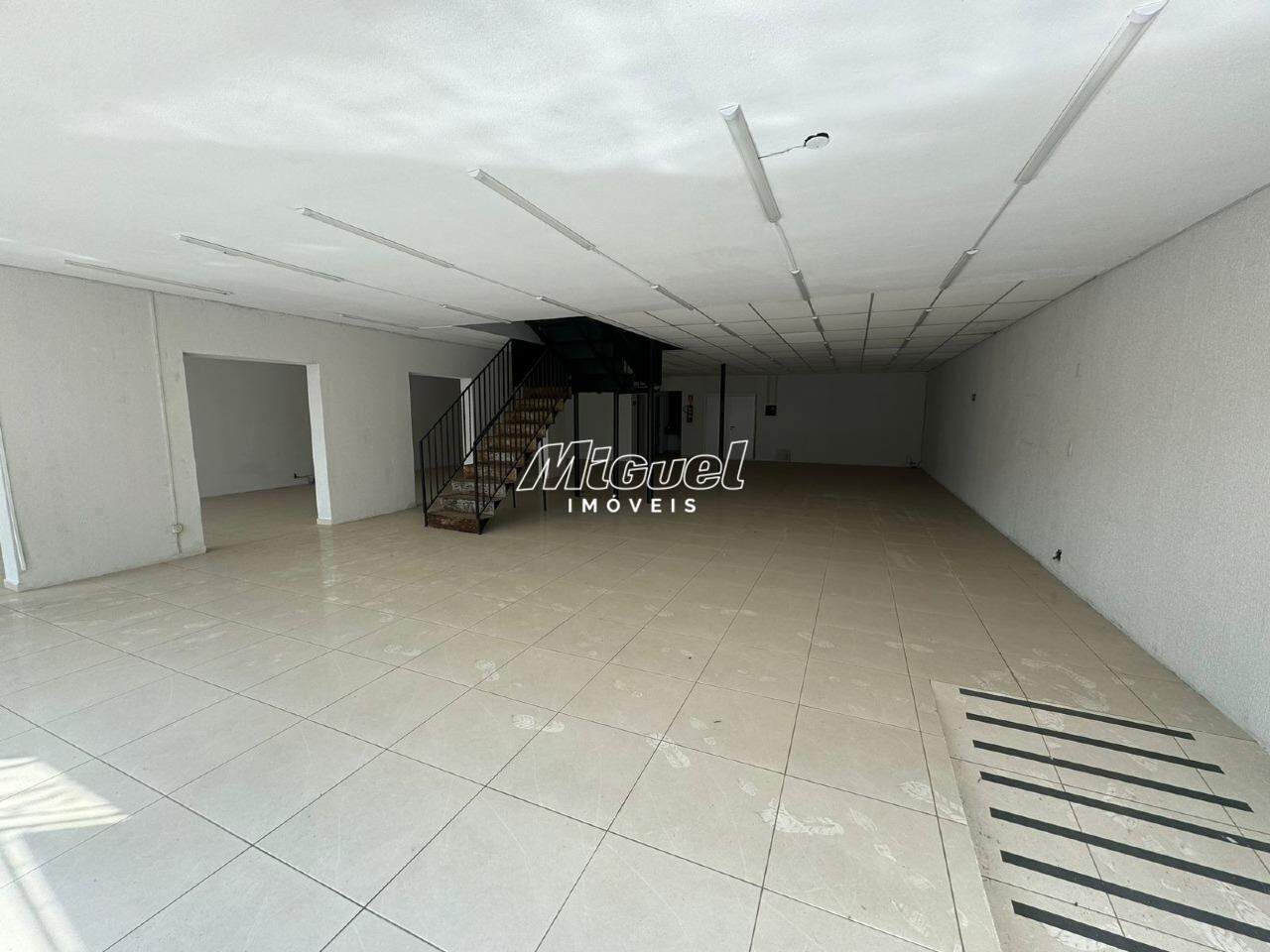 Salão Comercial, para aluguel, Cidade Alta - - Piracicaba/SP: 