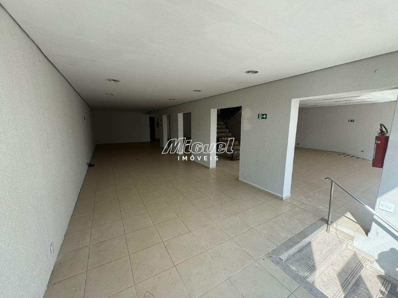 Salão Comercial, para aluguel, Cidade Alta - - Piracicaba/SP: 