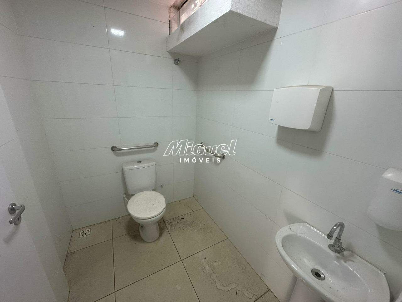 Salão Comercial, para aluguel, Cidade Alta - - Piracicaba/SP: