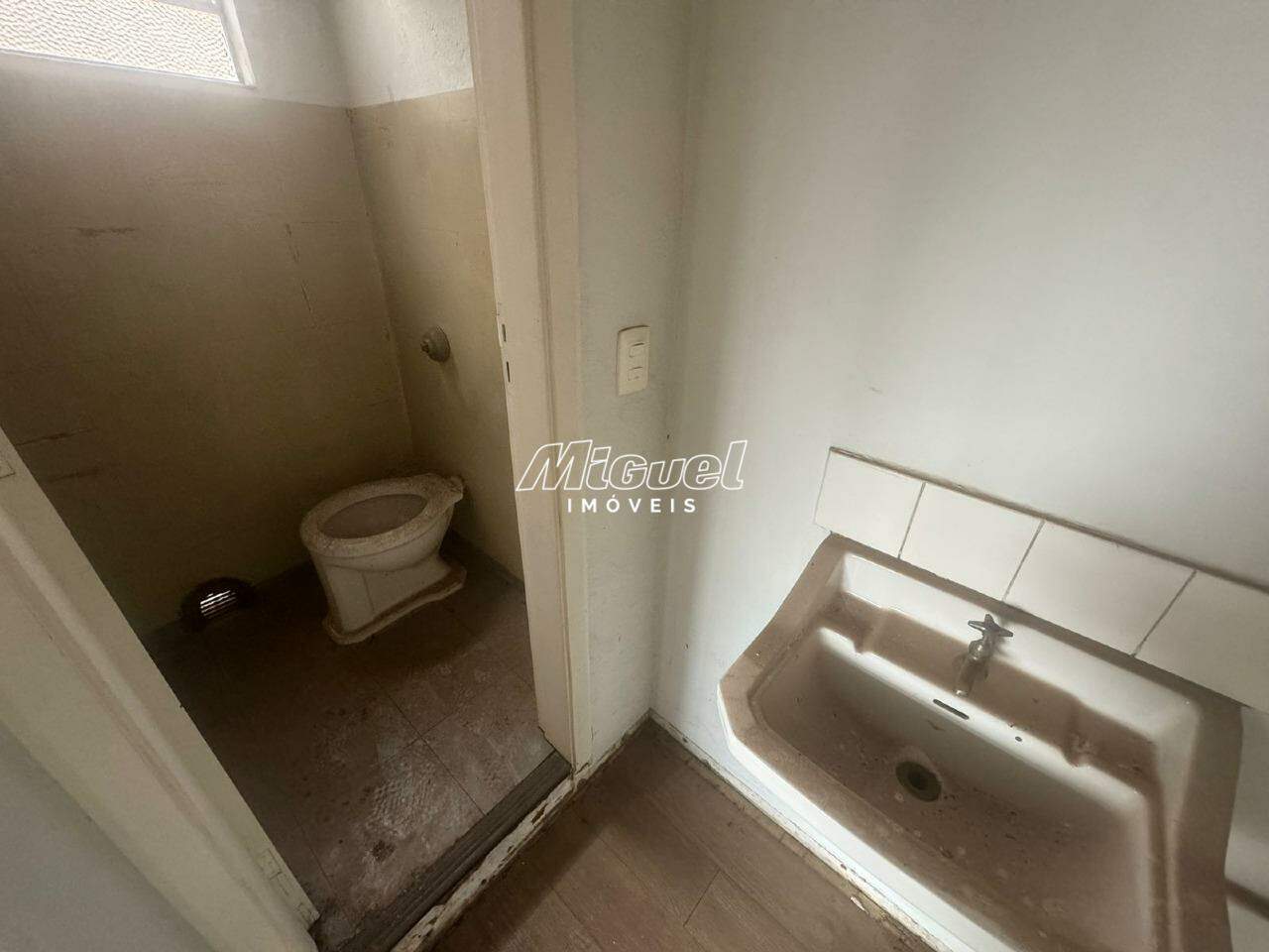 Salão Comercial, para aluguel, Cidade Alta - - Piracicaba/SP: