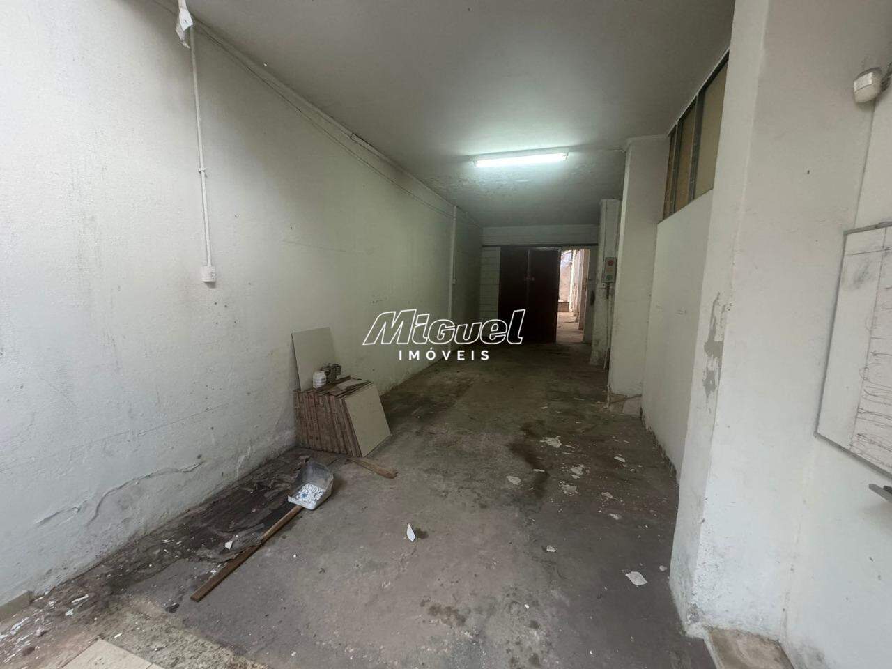 Salão Comercial, para aluguel, Cidade Alta - - Piracicaba/SP: