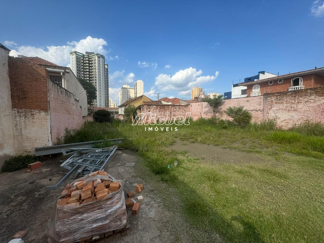 Terreno, para aluguel, Cidade Alta - - Piracicaba/SP: 