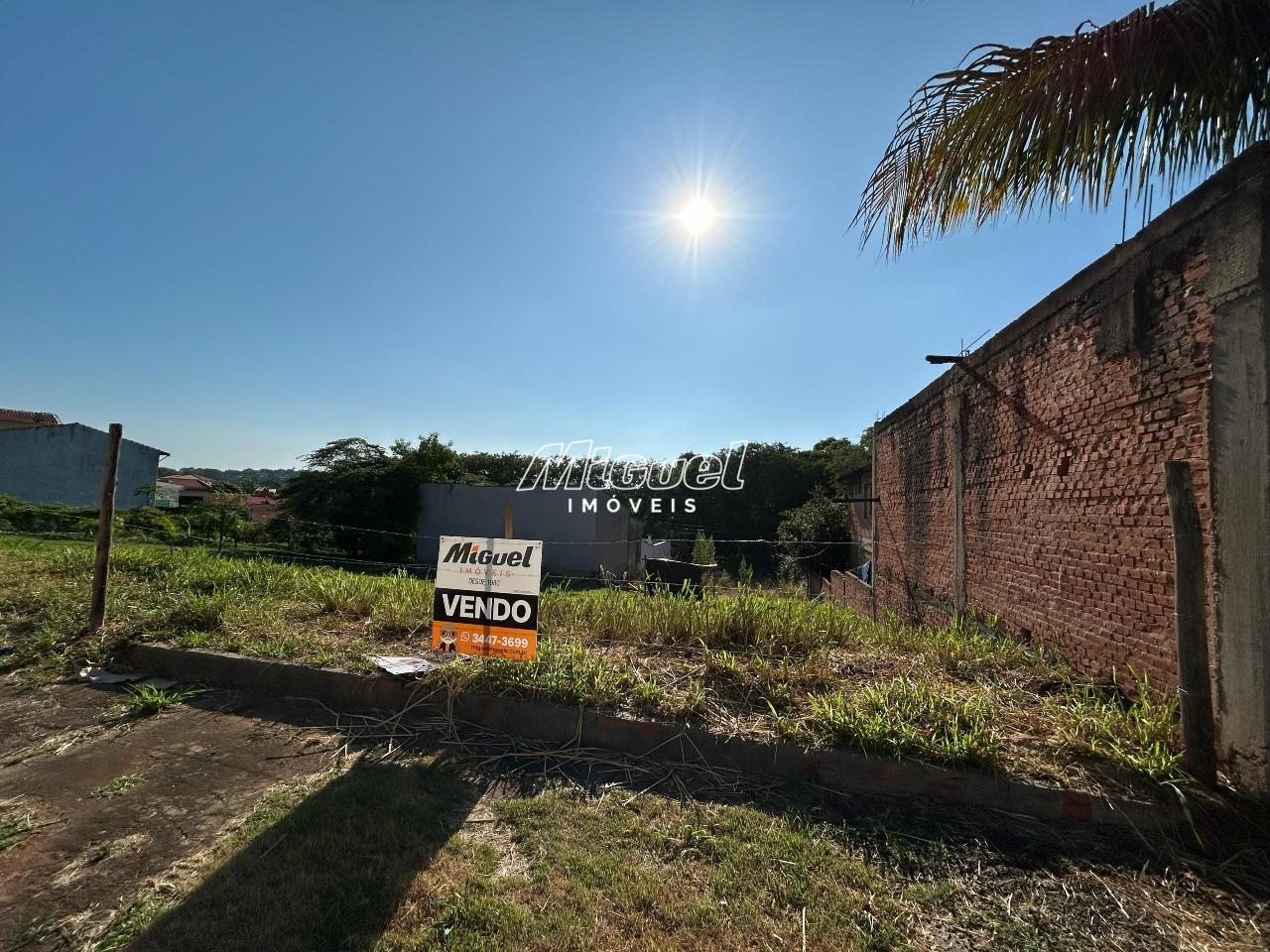 Terreno, à venda, Santa Rosa - - Piracicaba/SP: 