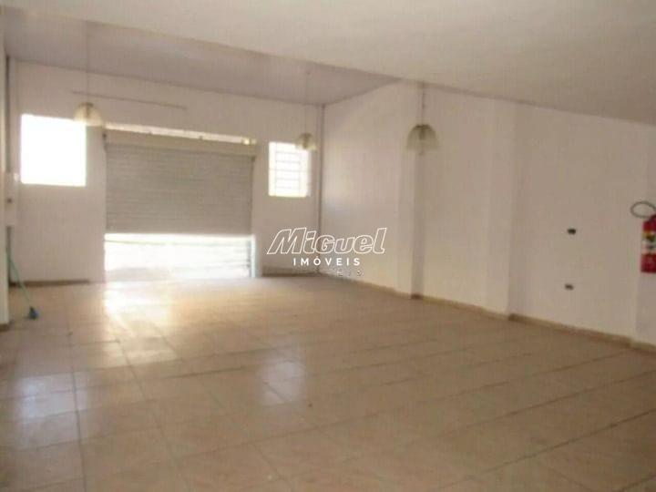 Salão Comercial, para aluguel, Paulista - - Piracicaba/SP: 
