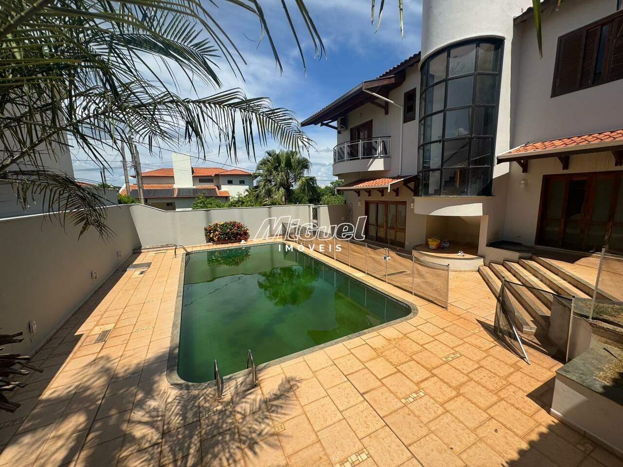 Casa em Condomínio, Área Total 573,29m² para aluguel, Terras de Piracicaba III - Piracicaba 4 quartos Condomínio Terras de Piracicaba III : 