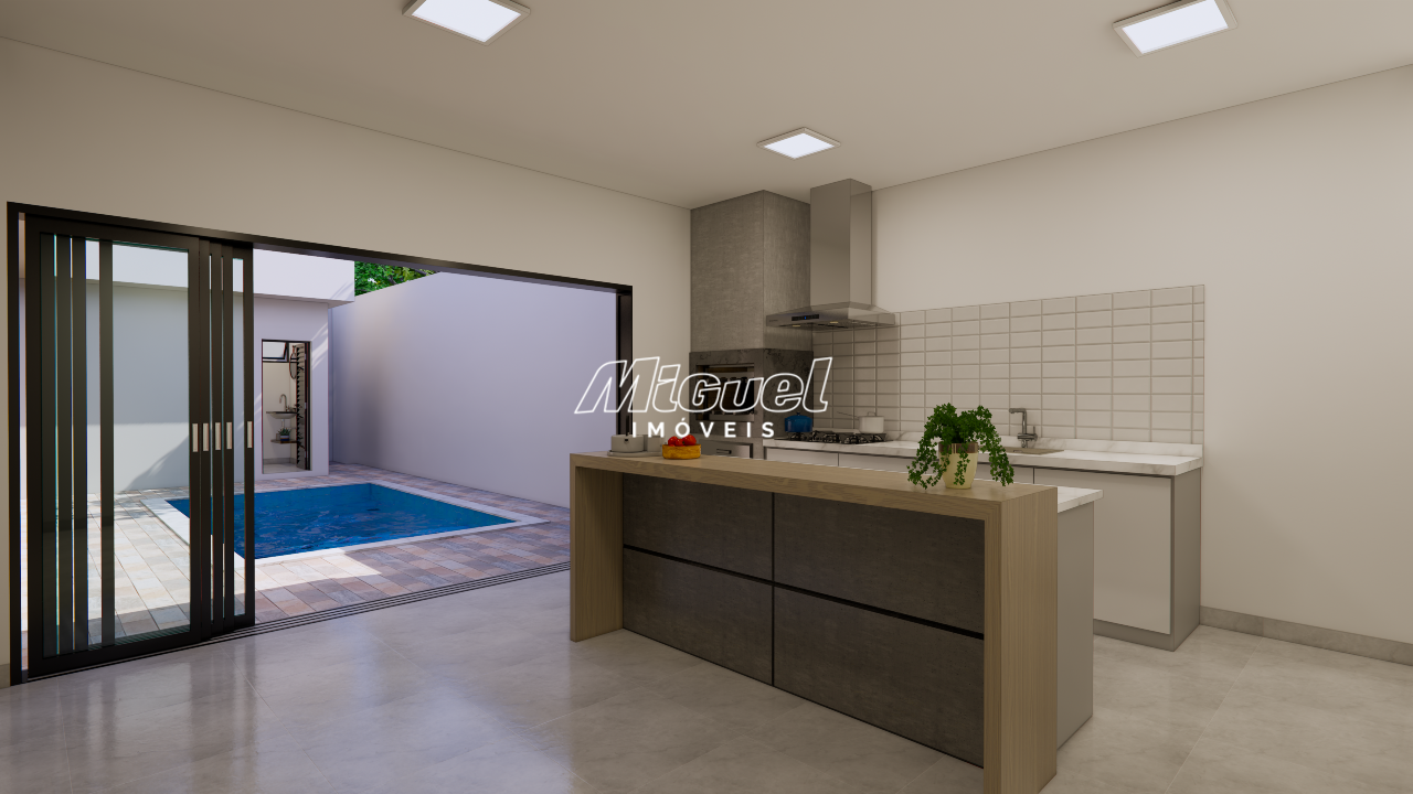 Casa em Condomínio, à venda, Bongue - Piracicaba 3 quartos Condomínio Residencial Soleil			: IMAGEM MERAMENTE ILUSTRATIVA