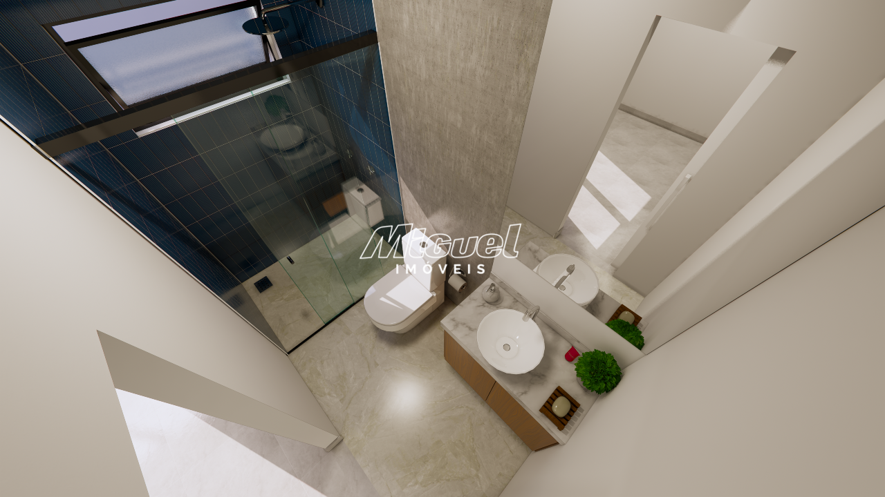 Casa em Condomínio, à venda, Bongue - Piracicaba 3 quartos Condomínio Residencial Soleil			: IMAGEM MERAMENTE ILUSTRATIVA