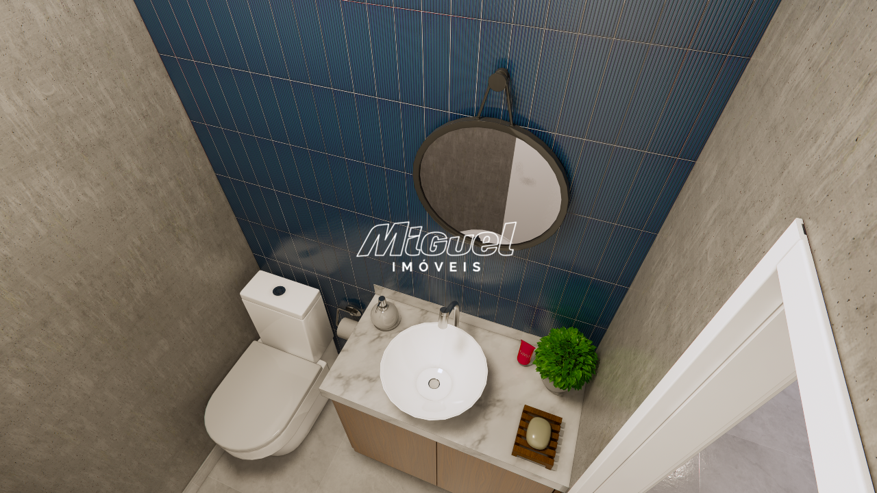 Casa em Condomínio, à venda, Bongue - Piracicaba 3 quartos Condomínio Residencial Soleil			: IMAGEM MERAMENTE ILUSTRATIVA