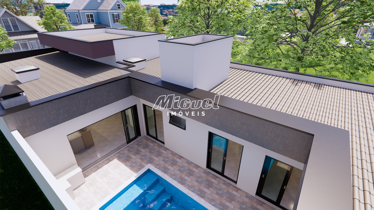 Casa em Condomínio, à venda, Ondas - 3 quartos Condomínio Residencial Soleil - Piracicaba/SP: FOTO MERAMENTE ILUSTRATIVA