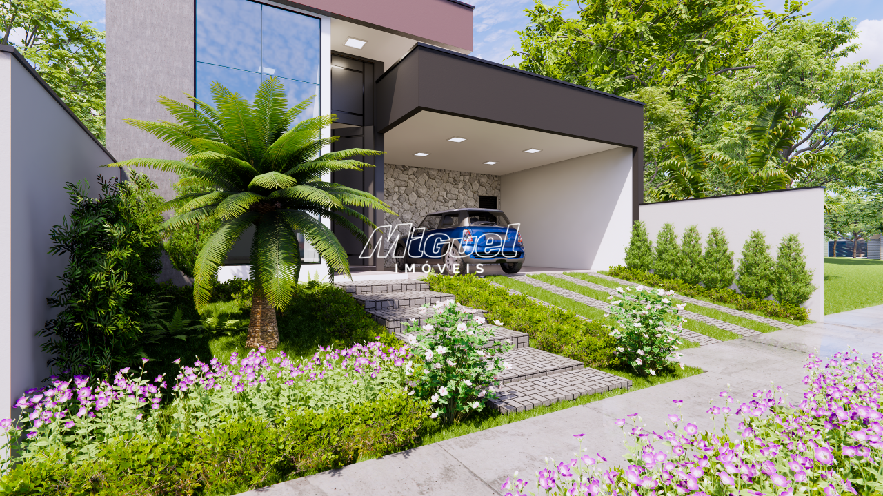 Casa em Condomínio, à venda, Ondas - 3 quartos Condomínio Residencial Soleil			 - Piracicaba/SP: FOTO MERAMENTE ILUSTRATIVA