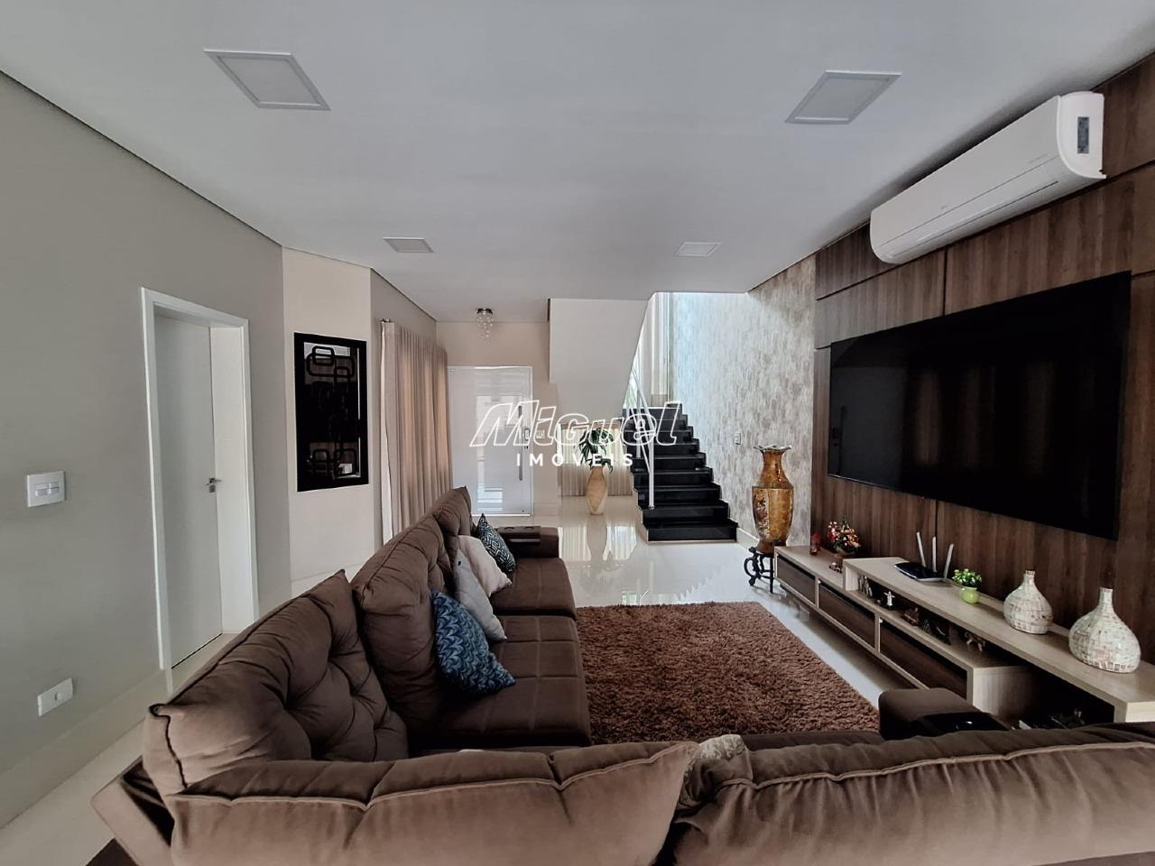 Casa em Condomínio, à venda, Taquaral - 3 quartos Condomínio Park Unimep Taquaral - Piracicaba/SP: 